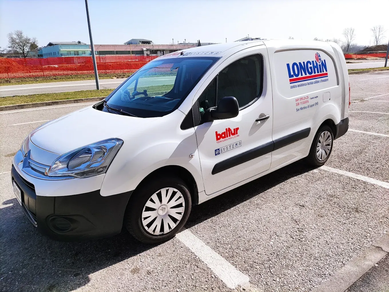 Furgone aziendale Longhin Davide - Centro Assistenza Tecnica